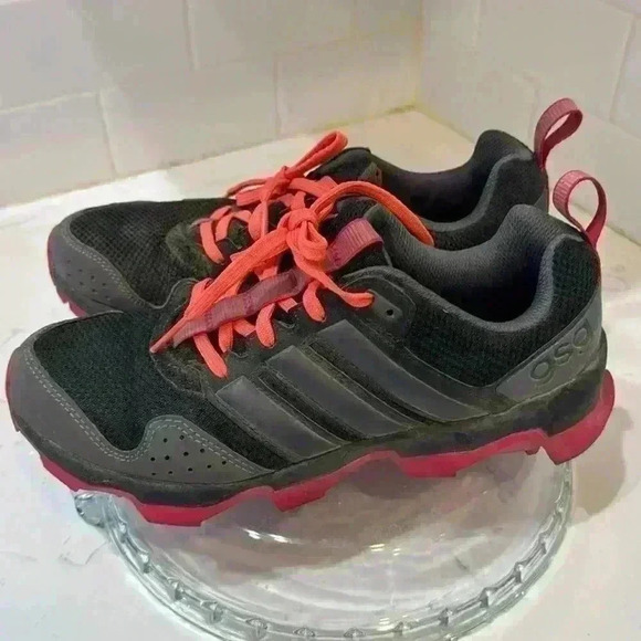 Adidas GSG TR Trail Running Shoes Women's Size 7.5 Black Pink - Picture 5 of 13